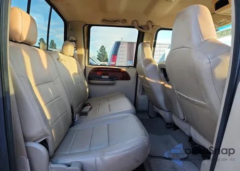 2006 Ford F350 Srw Super Duty z USA, uszkodzony, nr VIN 1FTWW31P26EC78626